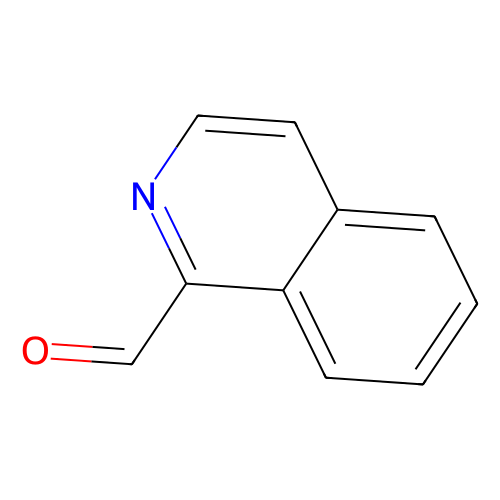 异喹啉-<em>1</em>-甲醛，4494-18-2，97%