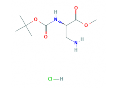(S)-3-氨基-2-((叔丁氧羰基)氨基)丙酸甲酯盐酸盐，181228-33-1，95%