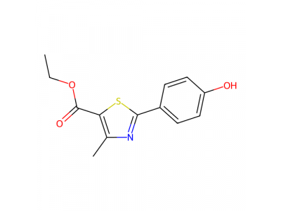 2-(4-羟基苯基)-4-甲基噻唑-5-羧酸乙酯，161797-99-5，97%