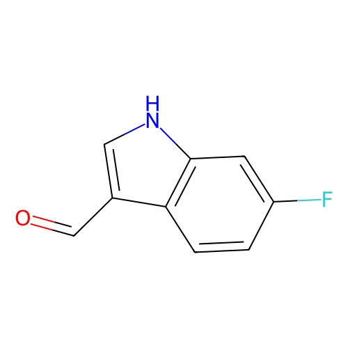 6-氟吲哚-<em>3</em>-甲醛，2795-41-7，98%