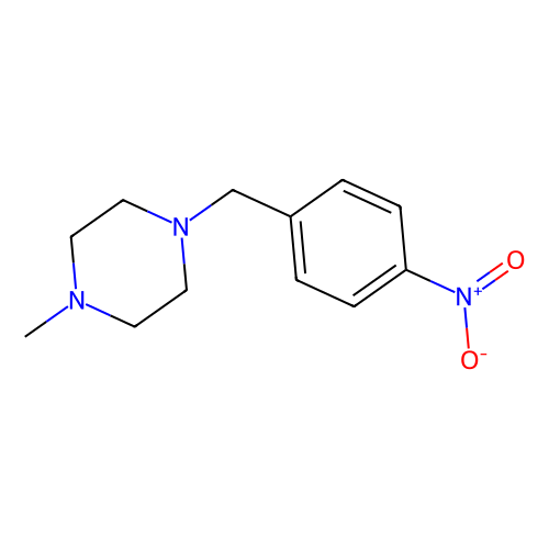 1-甲基-4-(4-硝基<em>苄基</em>)<em>哌嗪</em>，70261-81-3，98%