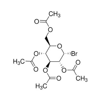 乙酰<em>溴</em>-α-D-葡萄糖，572-09-8，98%,<em>含</em>2% CaCO3<em>稳定剂</em>