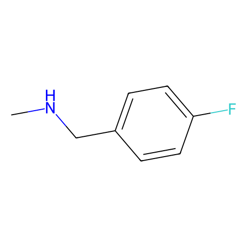 4-氟-<em>N</em>-<em>甲基</em><em>苄</em><em>胺</em>，405-66-3，>97.0%(GC)(T)