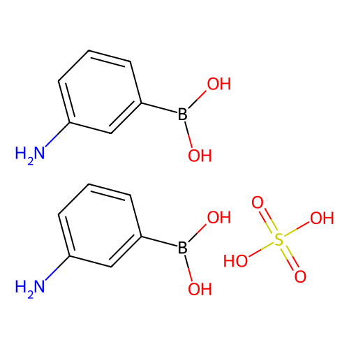 3-氨基苯硼酸<em>半</em><em>硫酸盐</em>，66472-86-4，98%(contains of Anhydride)