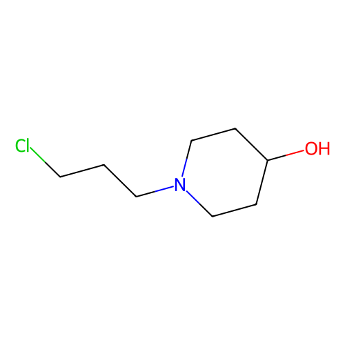 1-(3-氯<em>丙基</em>)<em>哌啶</em>-<em>4</em>-醇，145285-36-5，95%