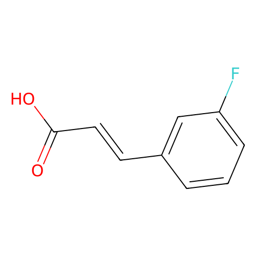 反-3-氟肉桂酸，<em>20595</em>-30-6，98%
