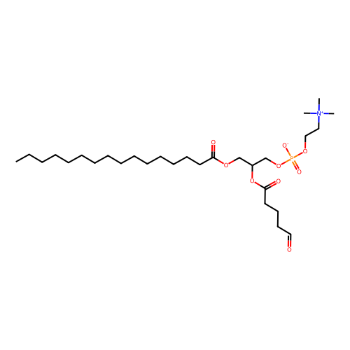 1-棕榈酰基-2-(5'-氧-戊酰基)-sn-甘油-3-磷酸胆碱，<em>121324</em>-31-0，>99%