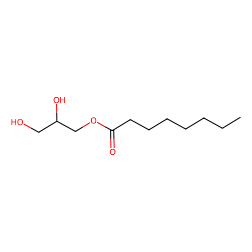单辛酸甘油酯，26402-26-6，>98.0
