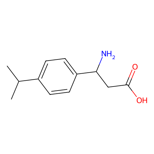 3-氨基-3-(<em>4</em>-<em>异</em><em>丙基</em><em>苯基</em>)丙酸，117391-53-4，97%
