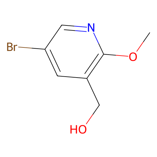 (5-溴-<em>2</em>-甲氧基<em>吡啶</em>-3-基)<em>甲醇</em>，351410-47-4，97%