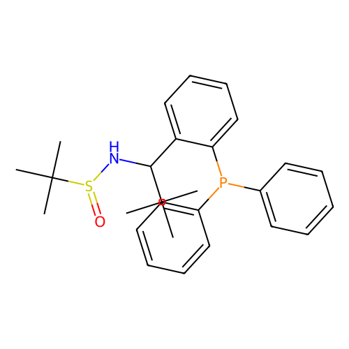 [S（R）]-N-[（<em>1R</em>）-1-[<em>2</em>-（二苯基膦基）苯基]-<em>2</em>,2-二甲基丙基]-<em>2</em>-甲基-<em>2</em>-丙烷亚<em>磺</em><em>酰胺</em>，1906918-20-4，95%