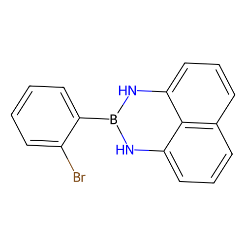 <em>2</em>-(<em>2</em>-溴苯基)-<em>2</em>,3-二氢-<em>1</em>H-萘并[<em>1</em>,8-de][<em>1,3,2</em>]二氮杂硼烷，927384-42-7，97%