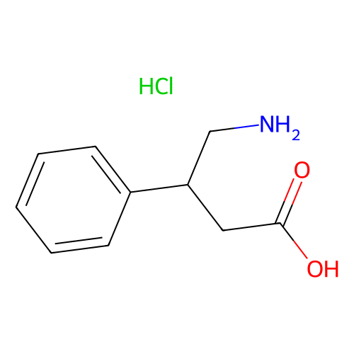 4-氨基-3-苯基丁酸 盐酸盐，3060-41-1，98