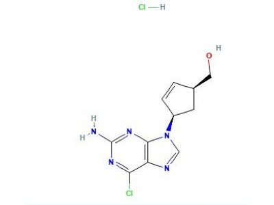 (1S,4R)-4-(2-氨基-6-氯-9H-嘌呤-9-基)-2-环戊烯-1-甲醇盐酸盐，172015-79-1，95%