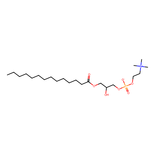 <em>1</em>-肉豆蔻基-2-<em>羟基</em>-sn-甘油-3-磷酸胆碱，20559-<em>16-4</em>，>99%