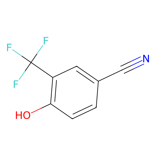 4-羟基-<em>3</em>-(三氟甲基)苯腈，124811-71-8，98%