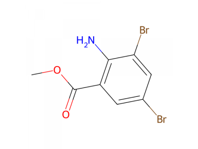 2-氨基3,5-二溴苯甲酸甲酯，606-00-8，98%