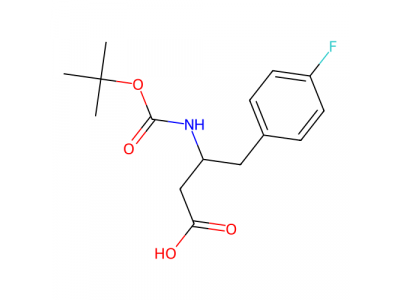 Boc-4-氟-L-β-高苯丙氨酸，218608-97-0，98%