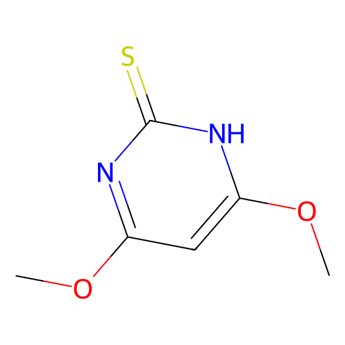 <em>4</em>,6-二甲氧基-<em>2</em>-巯基嘧啶，57235-<em>35</em>-5，≥98%