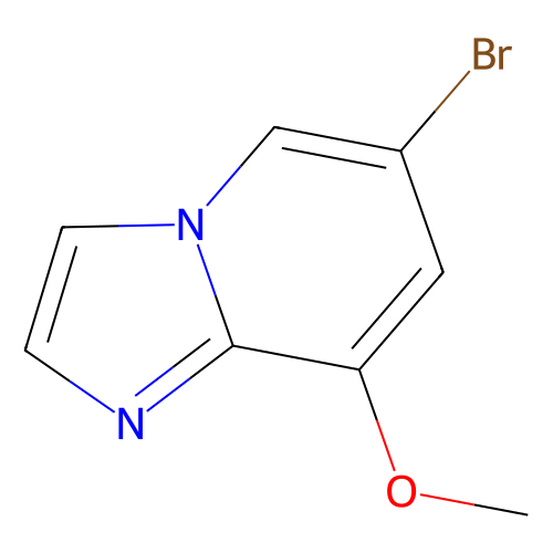 6-溴-<em>8</em>-甲氧基咪唑并[1,2-a]吡啶，1427424-<em>35</em>-8，95%