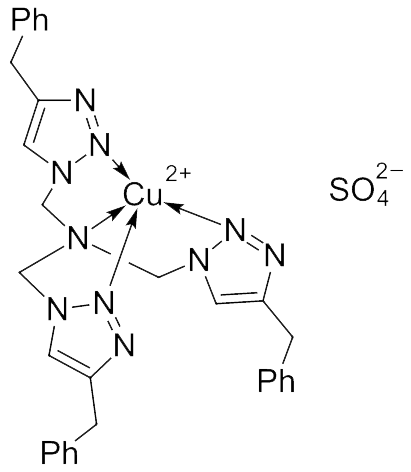 铜(<em>II</em>)-TBTA络合物，<em>10</em> mM in 55% aq. DMSO