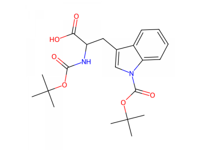 N-Boc-1-Boc-L-色氨酸，144599-95-1，95%