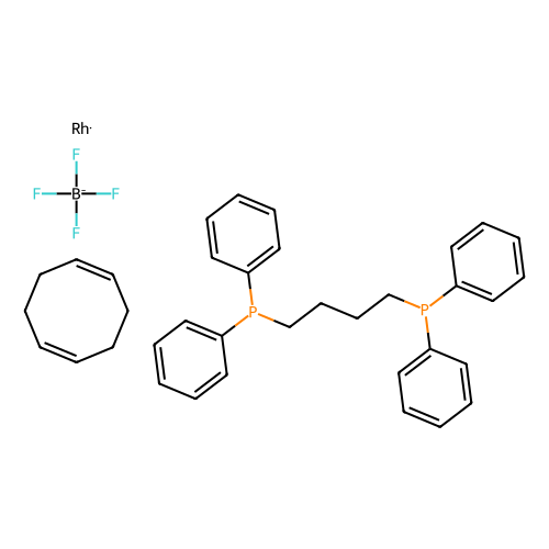 [1,4-双(二苯基膦基)丁烷](1,5-环辛二烯)铑(I)四氟硼酸盐，79255-71-3，98