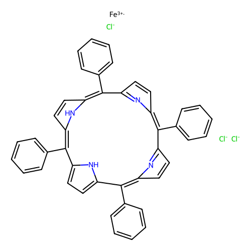 间-四苯基卟啉氯化铁(III)，<em>16456</em>-81-8，95%