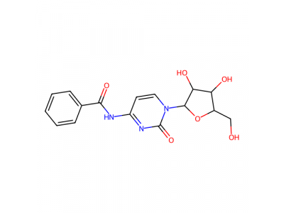N4-苯甲酰胞苷，13089-48-0，98%