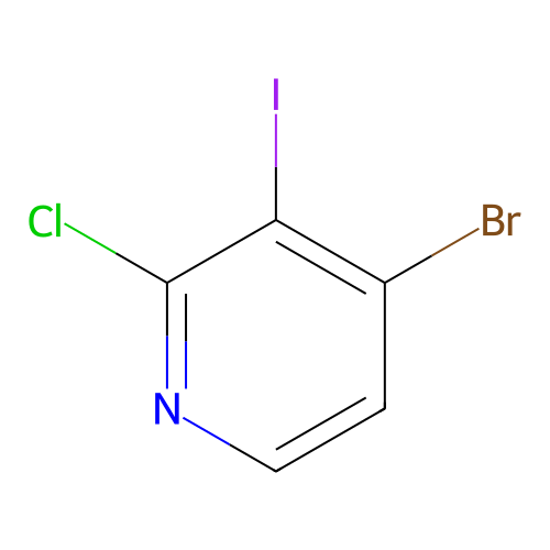 <em>4</em>-溴-<em>2</em>-氯-3-<em>碘</em><em>吡啶</em>，916203-52-6，98%