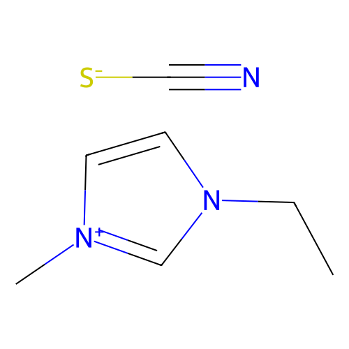<em>1</em>-乙基-3-甲基<em>咪唑</em><em>硫</em>氰酸盐，331717-63-6，98%