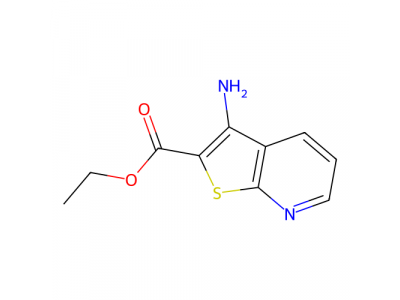 3-氨基噻吩并[2,3-b]吡啶-2-羧酸乙酯，52505-46-1，97%