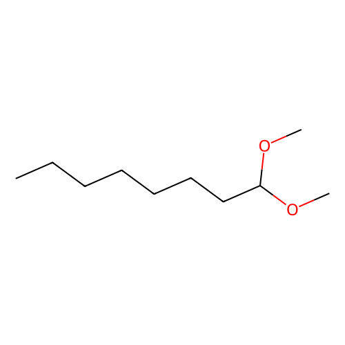 正辛醛二甲缩醛，10022-28-3，>98.0%(GC