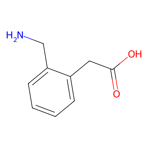 [2-(氨基甲基)苯基]乙酸，40851-<em>65-8</em>，>97.0%(HPLC)(T)
