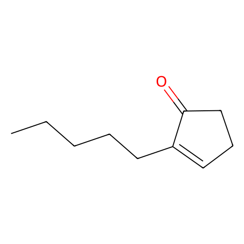 2-戊基-2-环戊烯-1-酮，25564-22-1，>95.0%(GC