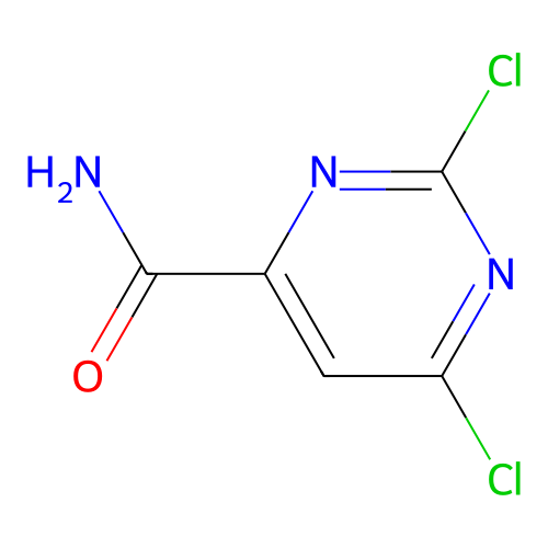 <em>2</em>,6-<em>二</em><em>氯</em><em>嘧啶</em>-<em>4</em>-羧酰胺，98136-42-6，96%