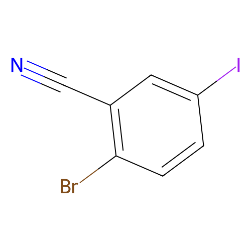 2-溴-5-<em>碘</em><em>苯</em><em>腈</em>，1252046-13-1，98%