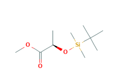 (R)-2-((<em>叔</em><em>丁基</em><em>二甲基甲</em>硅<em>烷基</em>)氧基)丙酸甲酯，171230-81-2，97%