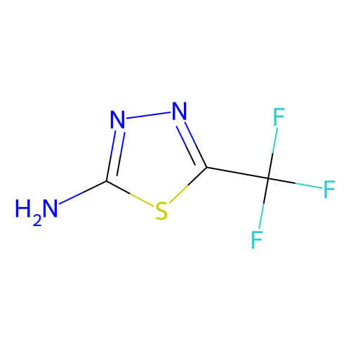 <em>2</em>-氨基-<em>5</em>-三氟甲基-<em>1,3</em>,4-噻二唑，10444-89-0，97%