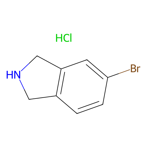 5-溴-2,3-<em>二</em><em>氢</em>-1H-异<em>吲哚</em>盐酸盐，919346-89-7，97%