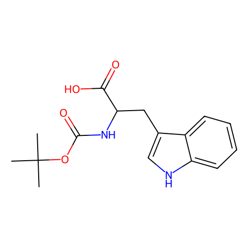 <em>BOC-L</em>-色<em>氨酸</em>，13139-14-5，98%