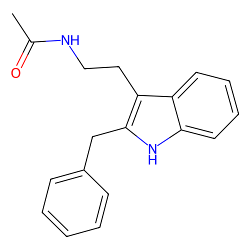 <em>N</em>-乙酰基-2-苄基色胺，117946-91-5，10mM in DMSO