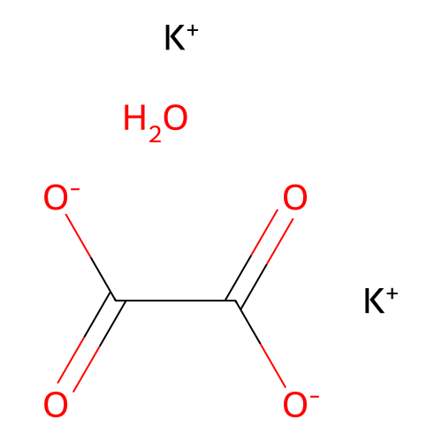 草酸<em>钾</em> 一<em>水合物</em>，6487-48-5，ACS,99.5-101.0%