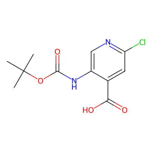 <em>5</em>-{[((叔丁<em>氧基</em>)<em>羰基</em>]氨基} -<em>2</em>-氯吡啶-<em>4</em>-羧酸，171178-46-4，97%