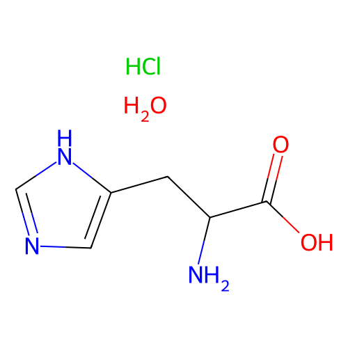 L-<em>组氨酸</em>盐酸盐一水物，5934-29-2，非动物源,EP,JP,USP ；用于细胞培养,98.5 to 101.0%