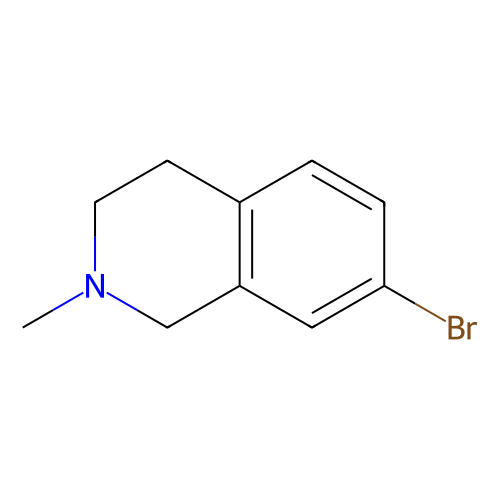 7-溴-<em>2</em>-甲基-<em>1,2</em>,3,4-四氢异喹啉，258515-54-7，95%