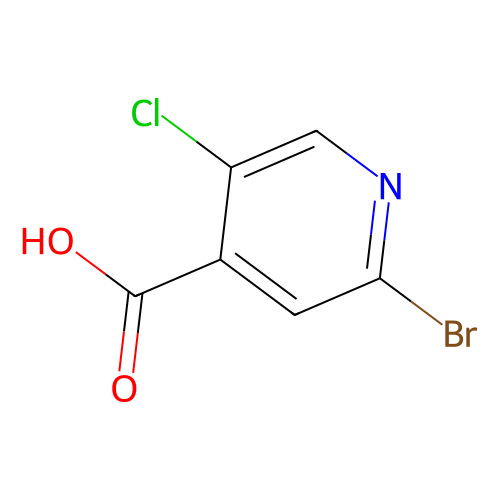 <em>2</em>-<em>溴</em>-5-<em>氯</em><em>吡啶</em>-<em>4</em>-羧酸，530156-90-2，97%