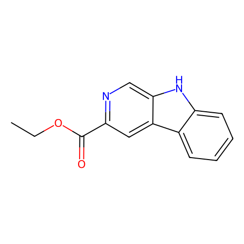 β-咔啉-3-羧酸<em>乙</em><em>酯</em>（β-CCE），74214-<em>62</em>-3，≥97%
