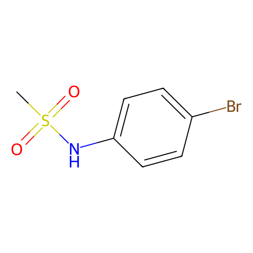<em>N</em>-(<em>4</em>-溴苯基)甲磺酰胺，4284-50-8，97%