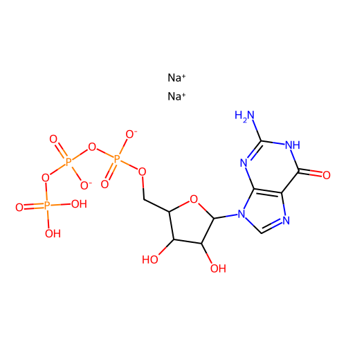 鸟苷-5'-三<em>磷酸</em><em>二</em><em>钠盐</em>，56001-37-7，90%